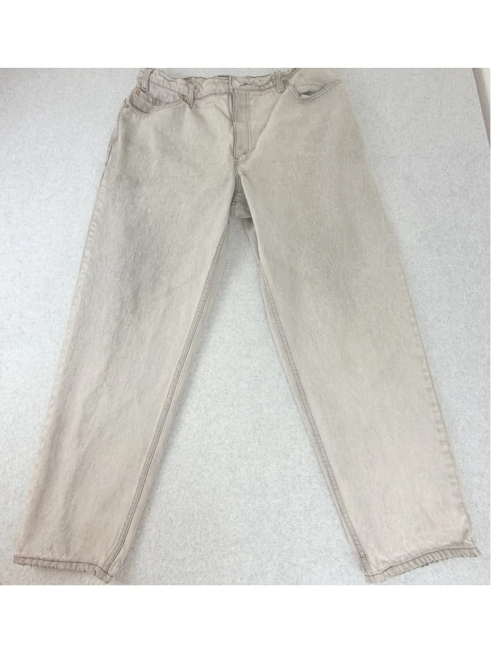 LEVI’S 560 VINTAGE 90s Jeans W40 L32 Faded Black LOOSE FIT TAPERED Distressed